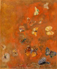 odilon redon evocation de papillons 19101912 mini